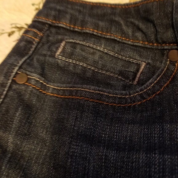 A.N.A. JEANS SZ 10 indigo blue stone washed - Picture 5 of 8